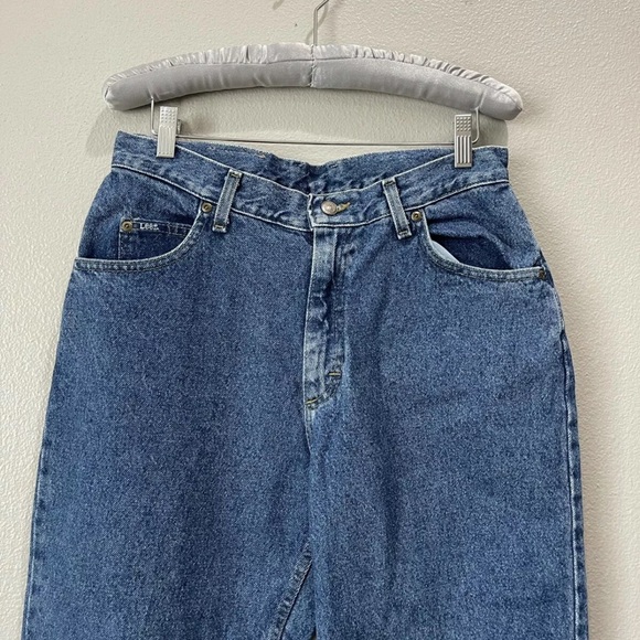 Vintage Lee Womens Mom Jeans High Rise Size 12 Medium 31 inseam - Picture 4 of 10